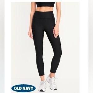 High-Waisted PowerSoft Rib Pocket Leggings